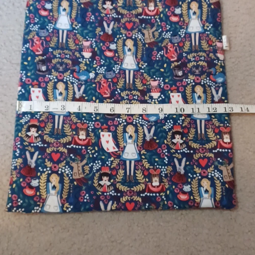 Toshika New York Handmade Alice In Wonderland Tote Bag